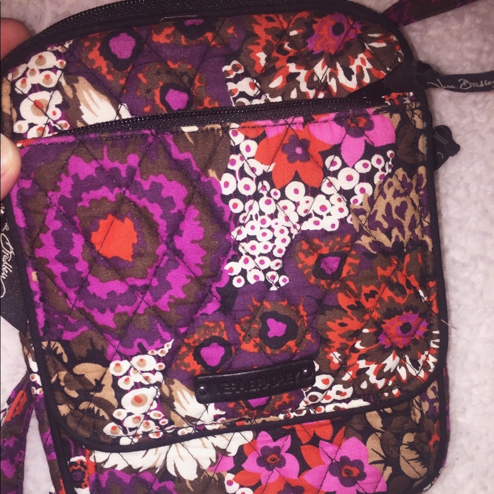 Vera Bradley Crossbody in print: “Rosewood”